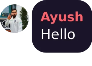 Sticker from Ayush's