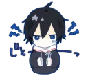 Sticker from Mafumafu (cat)