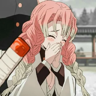 Sticker from Mitsuri kanroji