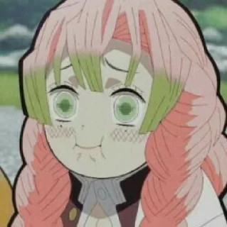 Sticker from Mitsuri kanroji