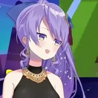 🌙 emoji Moona Hoshinova @VtuberSticker Telegram sticker 24 of 31