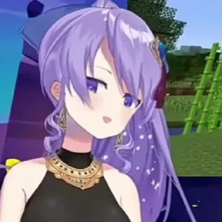 🌙 emoji Moona Hoshinova @VtuberSticker Telegram sticker 21 of 31
