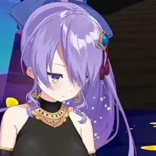 🌙 emoji Moona Hoshinova @VtuberSticker Telegram sticker 11 of 31
