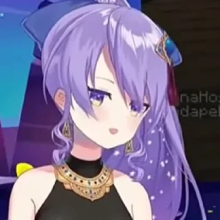 🌙 emoji Moona Hoshinova @VtuberSticker Telegram sticker 8 of 31