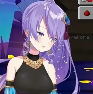 🌙 emoji Moona Hoshinova @VtuberSticker Telegram sticker 12 of 31