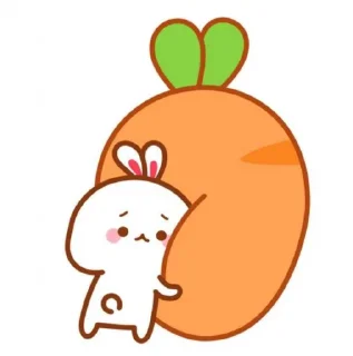 Sticker from lovely tuji