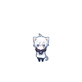 😊 emoji Mafumafu Sticker (cat) vol.2 Telegram sticker 23 of 40