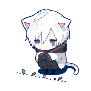 😊 emoji Mafumafu Sticker (cat) vol.2 Telegram sticker 8 of 40