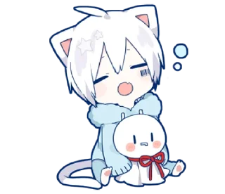 Sticker from Mafumafu Sticker (cat) vol.2 @bistic