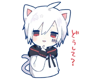 Sticker from Mafumafu Sticker (cat) vol.2 @bistic