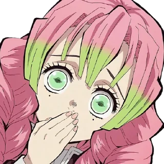 🤭 emoji Kimetsu no Yaiba ➜ @animee_stickers Telegram sticker 3 of 54