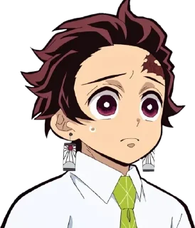😢 emoji Kimetsu no Yaiba ➜ @animee_stickers Telegram sticker 19 of 54