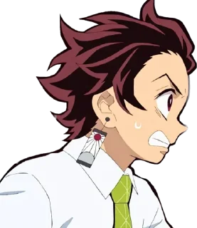 😡 emoji Kimetsu no Yaiba ➜ @animee_stickers Telegram sticker 20 of 54