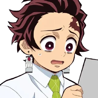 😫 emoji Kimetsu no Yaiba ➜ @animee_stickers Telegram sticker 22 of 54