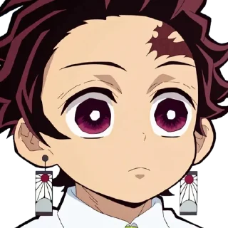 😕 emoji Kimetsu no Yaiba ➜ @animee_stickers Telegram sticker 17 of 54