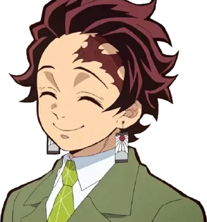 ☺️ emoji Kimetsu no Yaiba ➜ @animee_stickers Telegram sticker 14 of 54