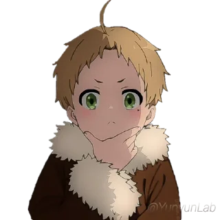Sticker from Mushoku Tensei @Y2Lab