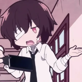Sticker from @animecuteth Bungou Stray Dogs Wan