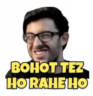 Sticker from Carryminati meme @stickersbag