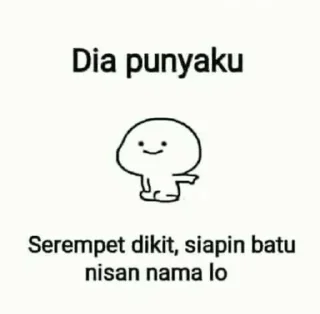 Sticker from pentol