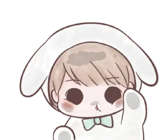 ⭐ emoji MarshmallowBunny @deazzle @cremium Telegram sticker 17 of 40