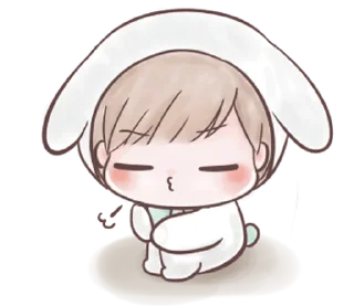 ⭐ emoji MarshmallowBunny @deazzle @cremium Telegram sticker 3 of 40