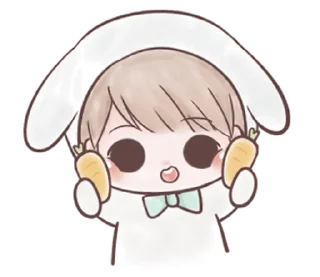 ⭐ emoji MarshmallowBunny @deazzle @cremium Telegram sticker 6 of 40