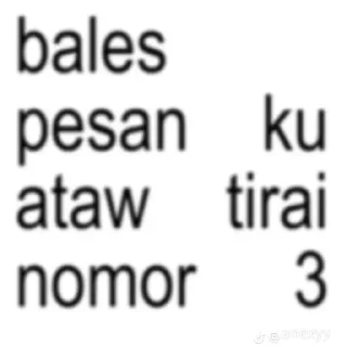 Sticker from gatau