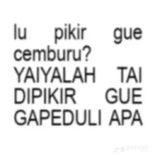 Sticker from gatau