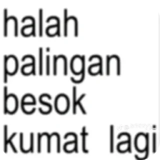 Sticker from gatau