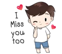 😍 emoji Boobib Lovely Couple @tikelku Telegram sticker 12 of 40