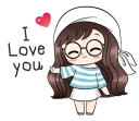 💞 emoji Boobib Lovely Couple @tikelku Telegram sticker 15 of 40