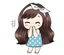 😊 emoji Boobib Lovely Couple @tikelku Telegram sticker 8 of 40