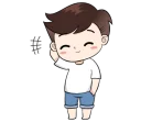 😊 emoji Boobib Lovely Couple @tikelku Telegram sticker 10 of 40