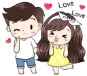 💓 emoji Boobib Lovely Couple @tikelku Telegram sticker 22 of 40