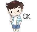 👌 emoji Boobib Lovely Couple @tikelku Telegram sticker 20 of 40