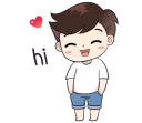✋ emoji Boobib Lovely Couple @tikelku Telegram sticker 9 of 40