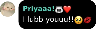 Sticker from Priyaaa!🐼❤s kang pack