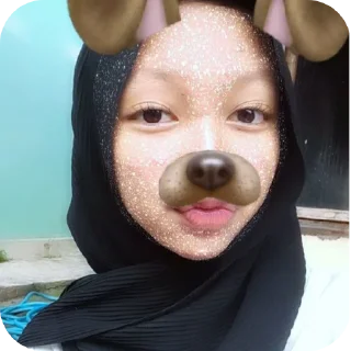 Sticker from cewe cewe aku
