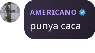 Sticker from caca