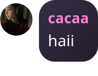 Sticker from caca