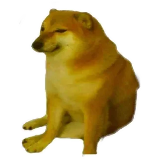 😁 emoji Cheems v1 @ManasTheKing Telegram sticker 5 of 108