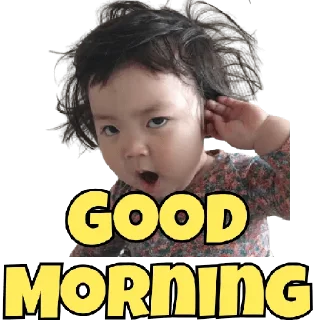 Sticker from Cute Baby Girl