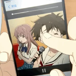 Sticker from Shouko nishimiya @Hanim1O