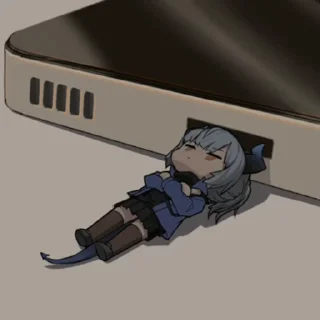 😵 emoji Enki × @burntpacks Telegram sticker 22 of 50