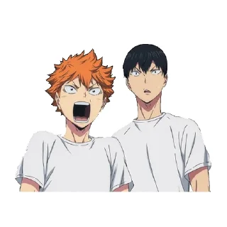 😱 emoji Haikyuu! Telegram sticker 22 of 94