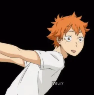🥲 emoji Haikyuu! Telegram sticker 11 of 120