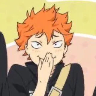 Sticker from Haikyuu