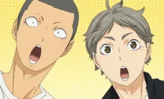 😲 emoji Haikyuu! Telegram sticker 13 of 120