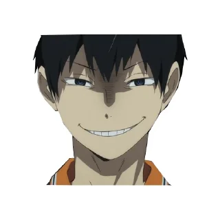 😃 emoji Haikyuu! Telegram sticker 7 of 94